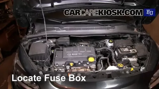 2015 Opel Corsa Enjoy 1.4L 4 Cyl. Turbo Fusible (moteur) Contrôle